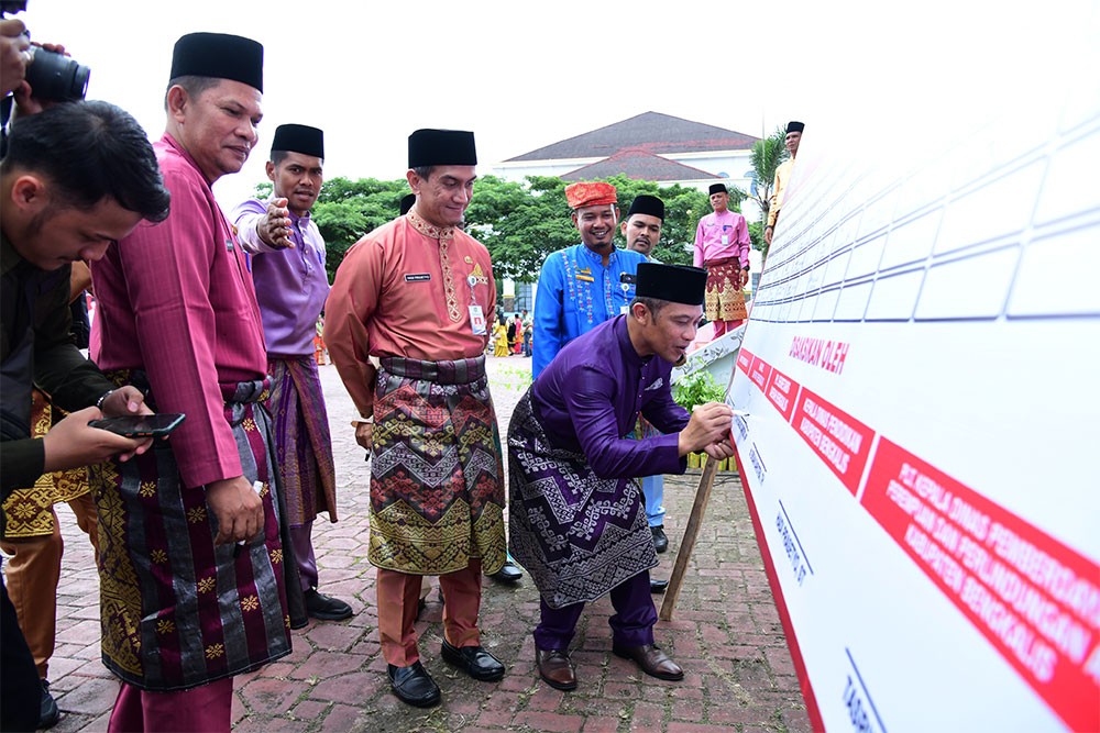 Ratusan Instansi Pendidikan Di Bengkalis Kompak Deklarasikan Sekolah ...