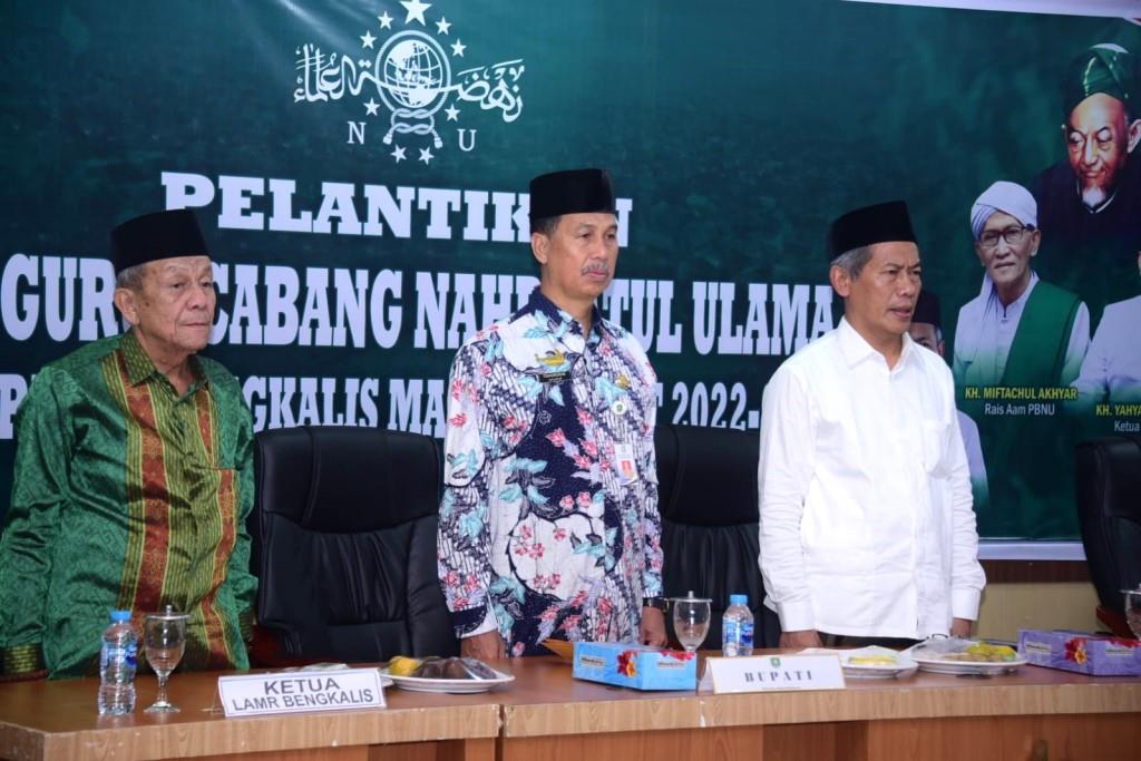 Bupati Kasmarni Ucapkan Selamat Dan Taniah Kepada Pengurus Cabang Nu